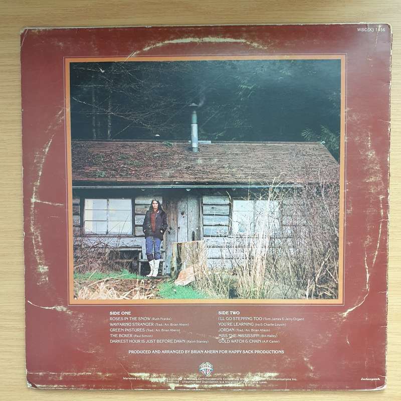 Emmylou Harris  Roses In The Snow -  Vinyl LP Record - Very-Good Quality (VG) (verry)