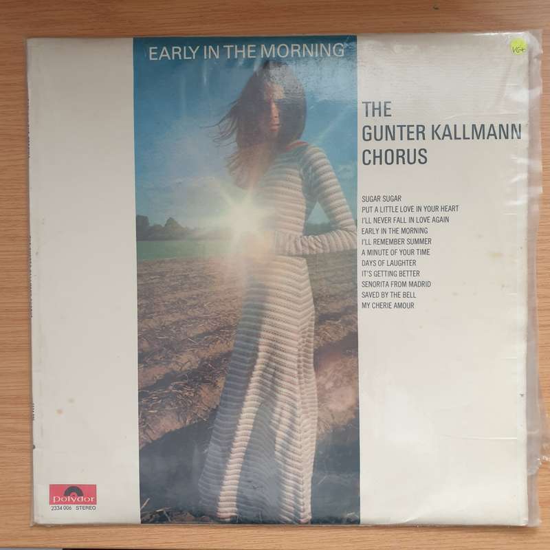 The Gunter Kallmann Chorus  Early In The Morning - Vinyl LP Record - Very-Good+ Quality (VG+)