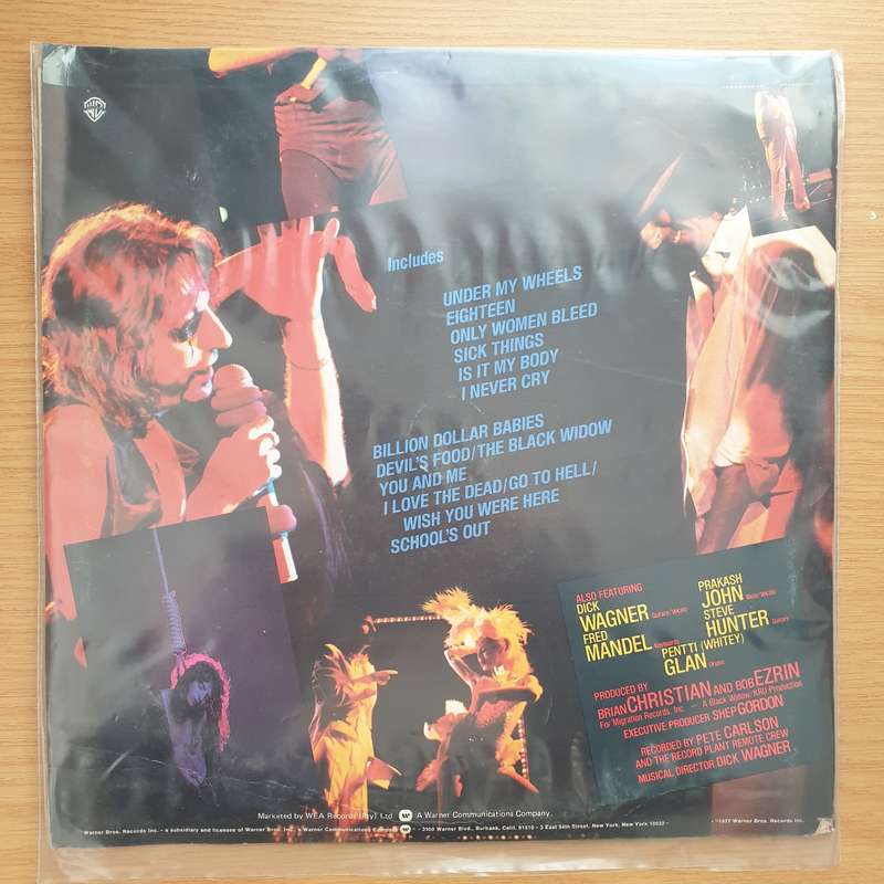 Alice Cooper  The Alice Cooper Show - Vinyl LP Record - Very-Good+ Quality (VG+)