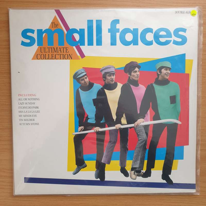 The Small Faces  The Ultimate Collection - Double Vinyl LP Record - Very-Good+ Quality (VG+)