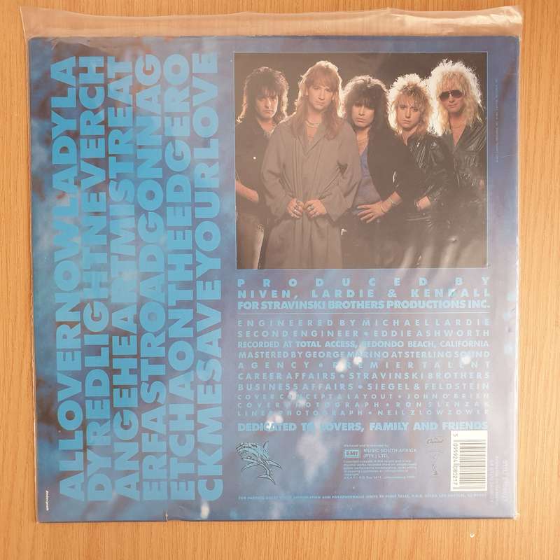 Great White  Once Bitten - Vinyl LP Record - Very-Good+ Quality (VG+)