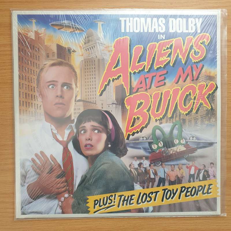 Thomas Dolby  Aliens Ate My Buick - Vinyl LP Record - Very-Good+ Quality (VG+)