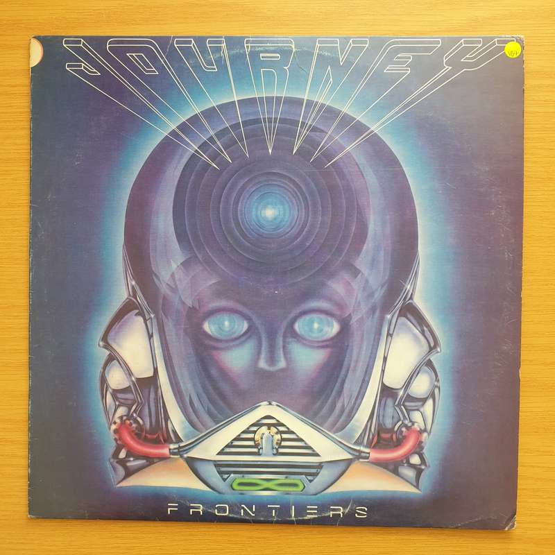 Journey  Frontiers - Vinyl LP Record - Very-Good+ Quality (VG+)