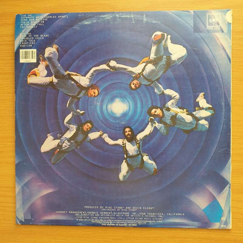 Journey  Frontiers - Vinyl LP Record - Very-Good+ Quality (VG+)