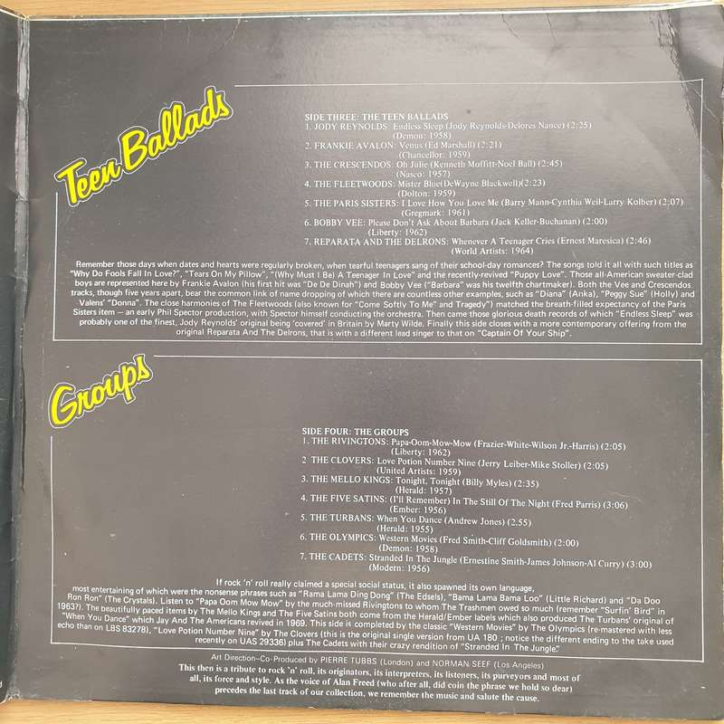 The Many Sides of Rock and Roll - Vinyl LP Record - Very-Good+ Quality (VG+)