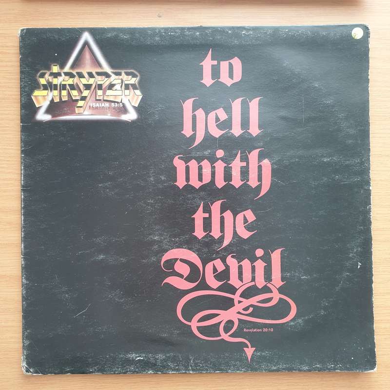 Stryper  To Hell With The Devil - Vinyl LP Record - Very-Good- Quality (VG-)