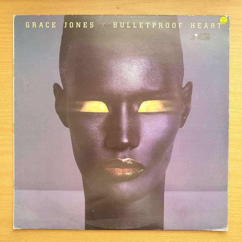 Grace Jones - Bulletproof Heart  Vinyl LP Record - Very-Good+ Quality (VG+)