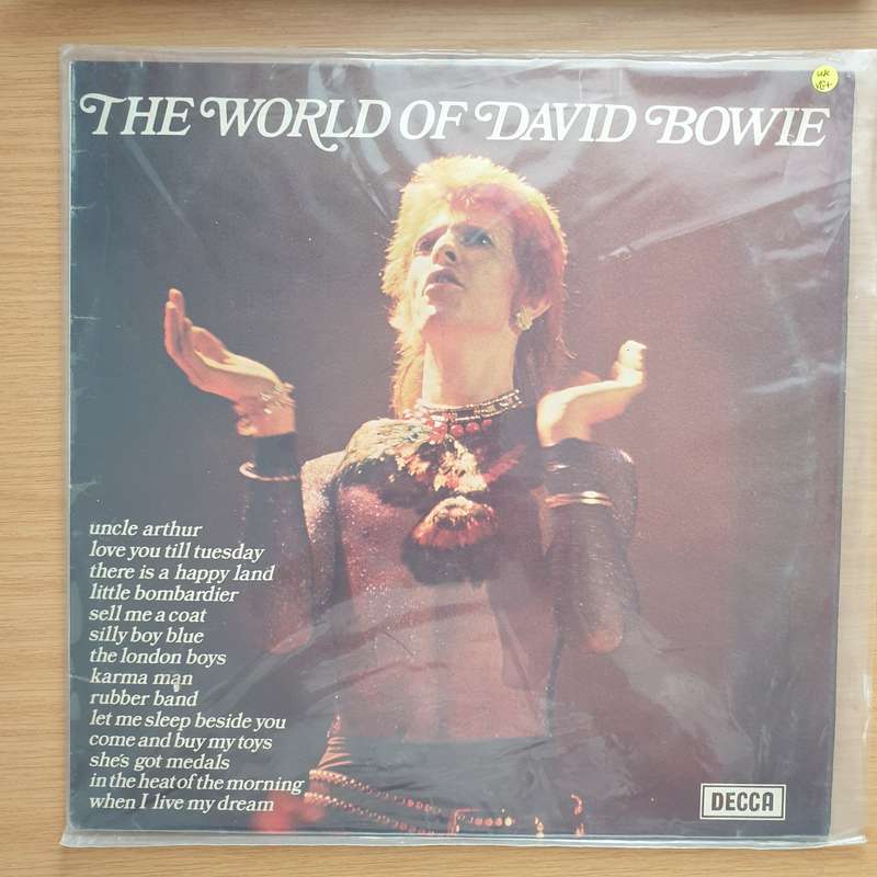 David Bowie  The World Of David Bowie - Vinyl LP Record - Very-Good+ Quality (VG+)