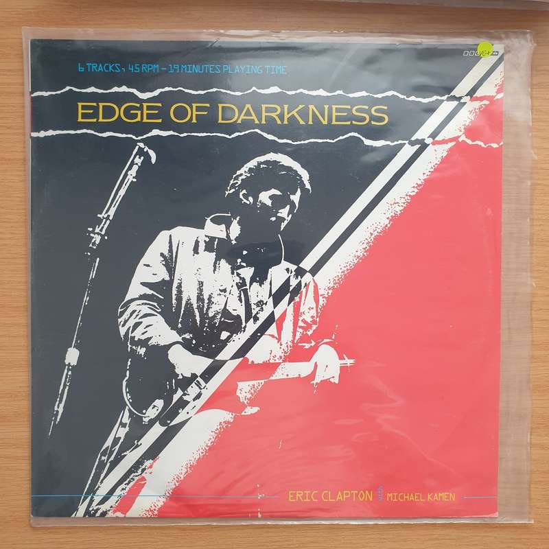 Eric Clapton with Michael Kamen  Edge Of Darkness - Vinyl LP Record - Very-Good+ Quality (VG+)
