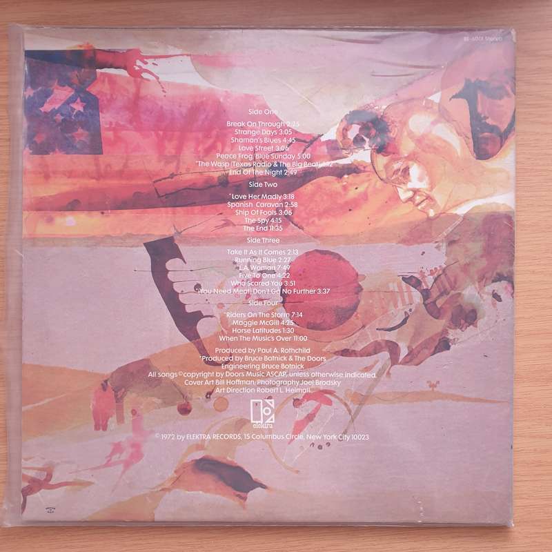 The Doors  Weird Scenes Inside The Gold Mine - Double Vinyl LP Record - Very-Good+ Quality (VG+)
