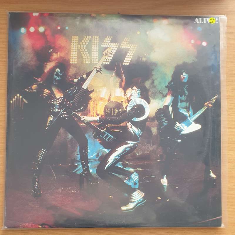 Kiss  Alive! - Double Vinyl LP Record (with Booklet) - Very-Good+ Quality (VG+)
