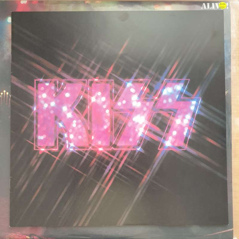 Kiss  Alive! - Double Vinyl LP Record (with Booklet) - Very-Good+ Quality (VG+)