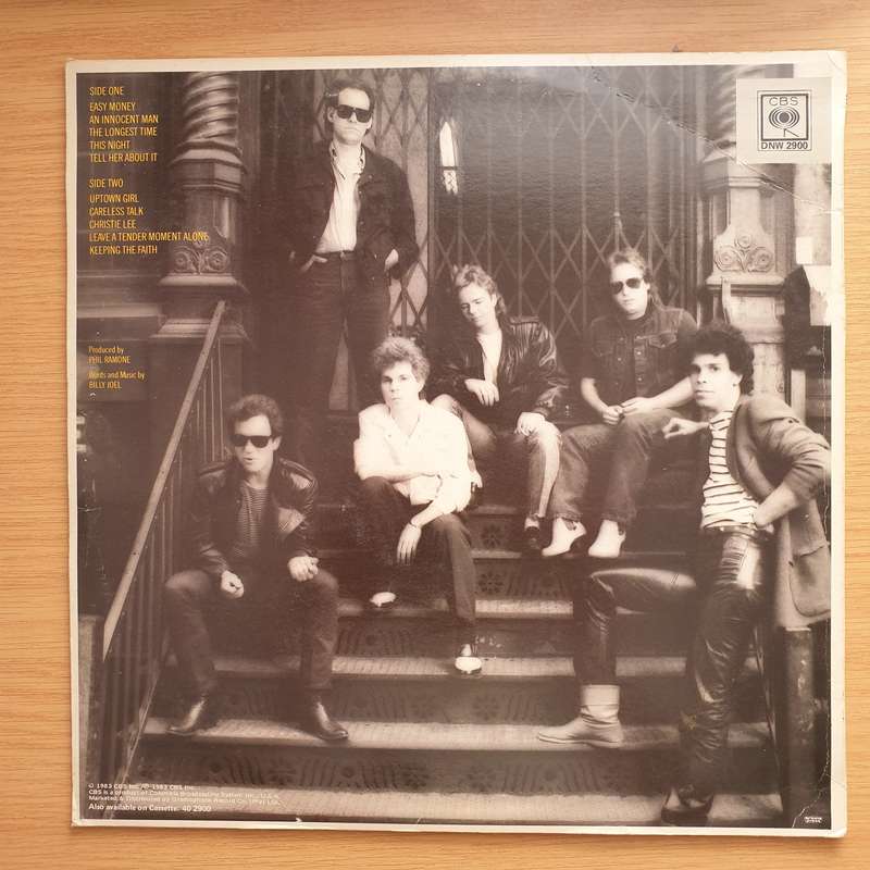 Billy Joel - An Innocent Man -  Vinyl LP Record - Very-Good+ Quality (VG+)