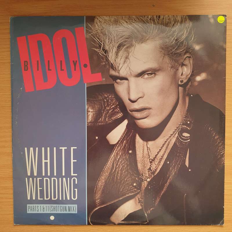 Billy Idol  White Wedding Parts I & II Shotgun Mix  - Vinyl LP Record - Very-Good+ Quality (VG+)