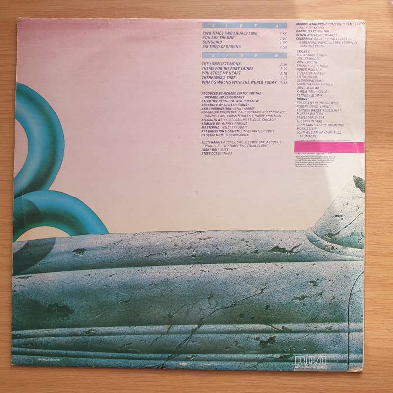 Eddie Harris  I'm Tired Of Driving - Vinyl LP Record - Very-Good+ Quality (VG+)