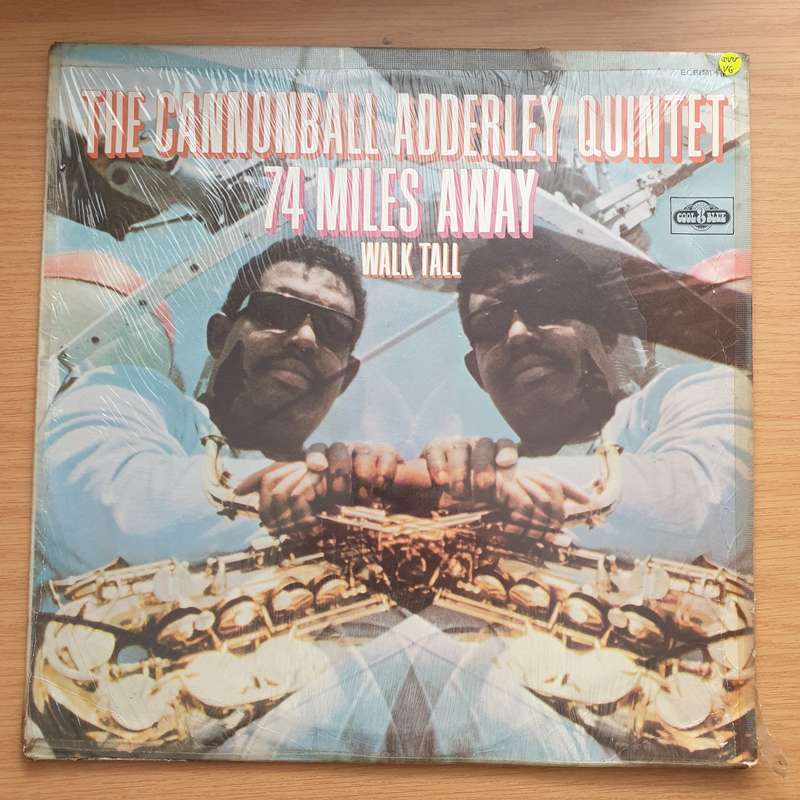 The Cannonball Adderley Quintet  74 Miles Away / Walk Tall - Vinyl LP Record - Very-Good+ Qual...