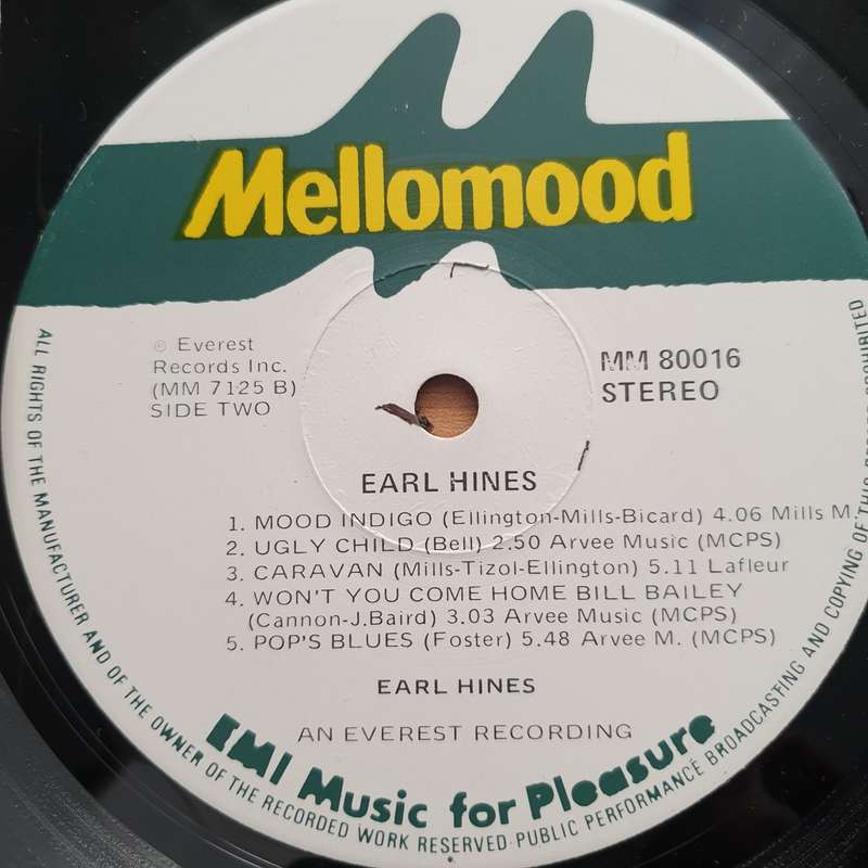 Earl Hines  The Essential Earl "Fatha" Hines - Vinyl LP Record - Very-Good+ Quality (VG+)