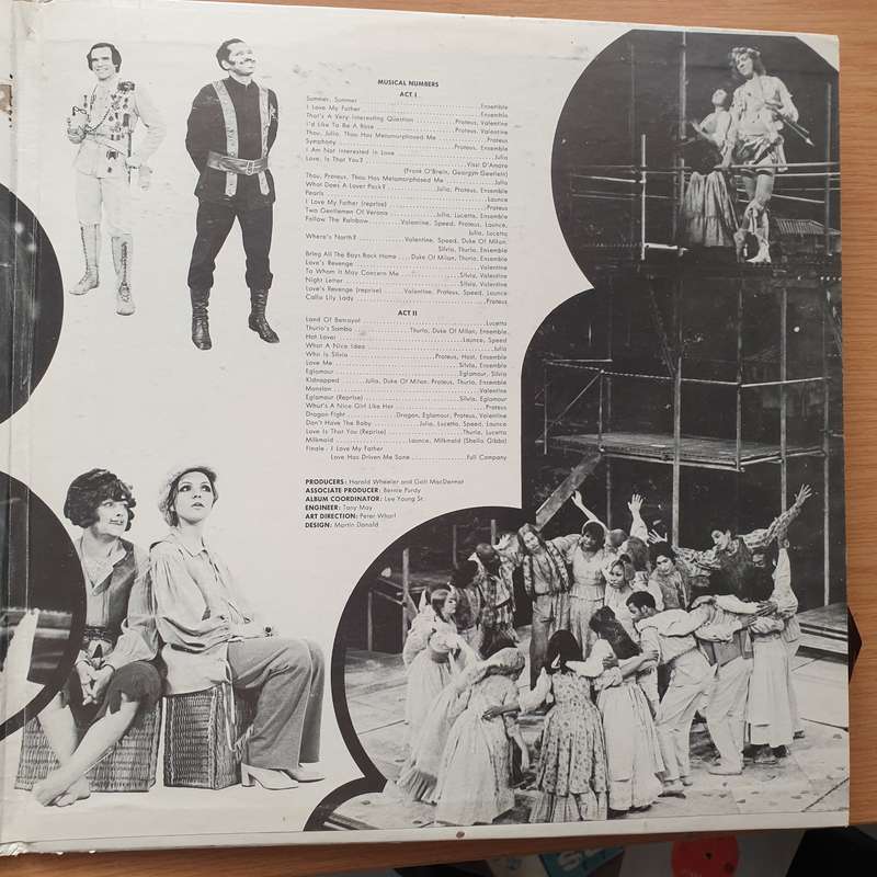 Two Gentlemen Of Verona: A Grand New Musical (Original Broadway Cast Recording) - Double Vinyl LP...