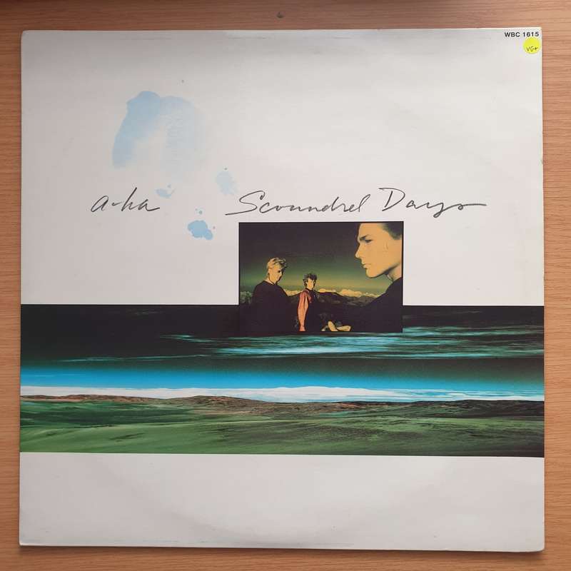 a-ha  Scoundrel Days - Vinyl LP Record - Very-Good+ Quality (VG+)