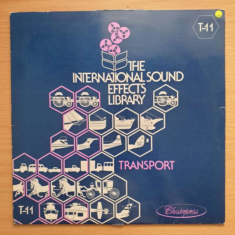 The International Sound Effects Library - Transport - Vinyl LP Record - Very-Good+ Quality (VG+)