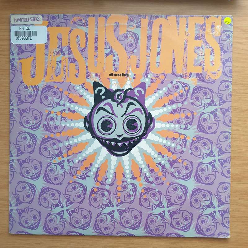 Jesus Jones  Doubt - Vinyl LP Record - Very-Good+ Quality (VG+)