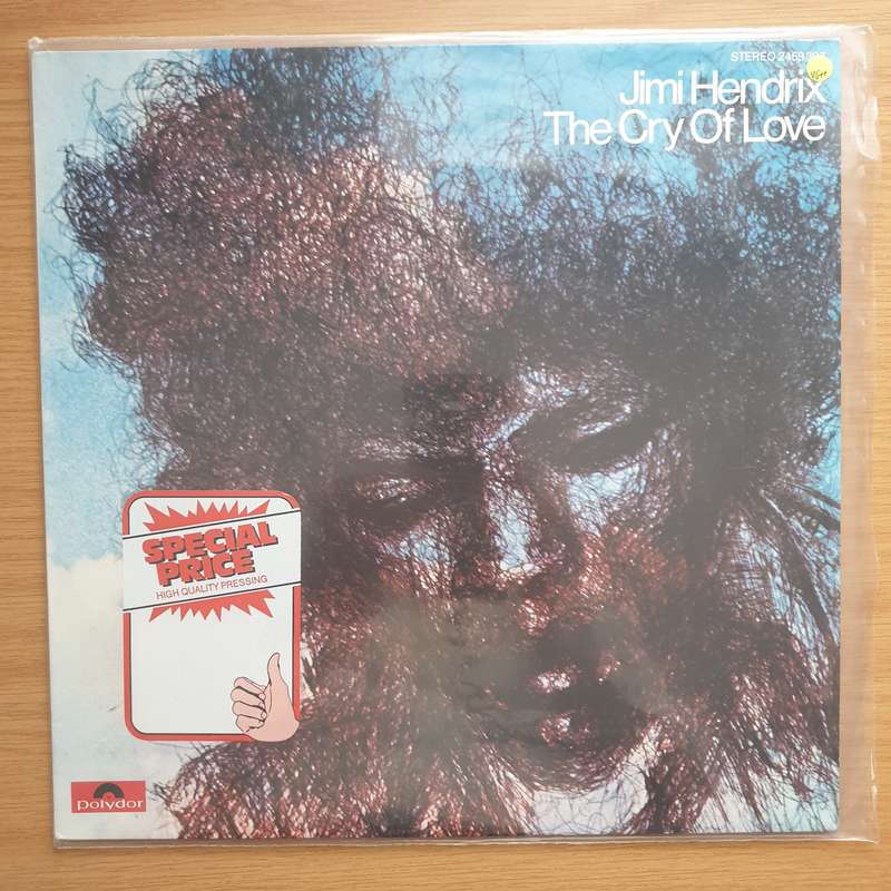 Jimi Hendrix  The Cry Of Love (Germany Pressing) - Vinyl LP Record - Very-Good+ Quality (VG+)