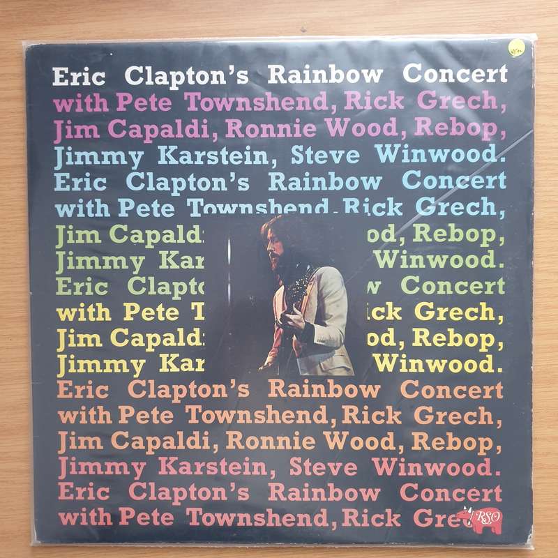 Eric Clapton  Eric Clapton's Rainbow Concert (UK Pressing) - Vinyl LP Record - Very-Good+ Qual...