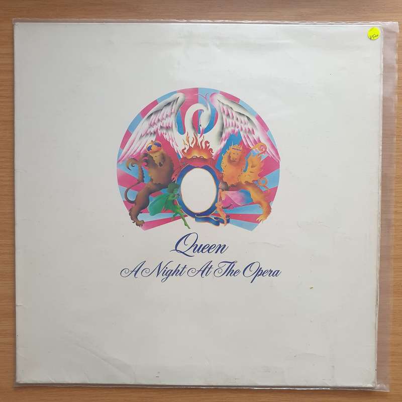 Queen  - A Night at the Opera - Vinyl LP Record - Very-Good+ Quality (VG+)