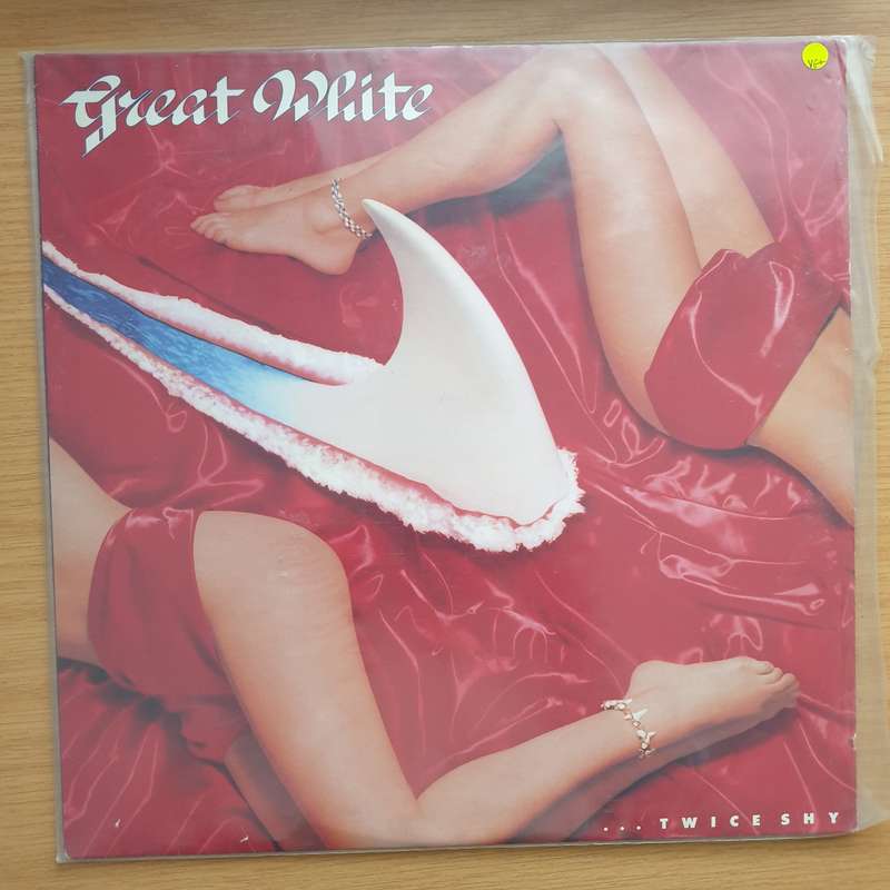Great White  ... Twice Shy - Vinyl LP Record - Very-Good+ Quality (VG+)
