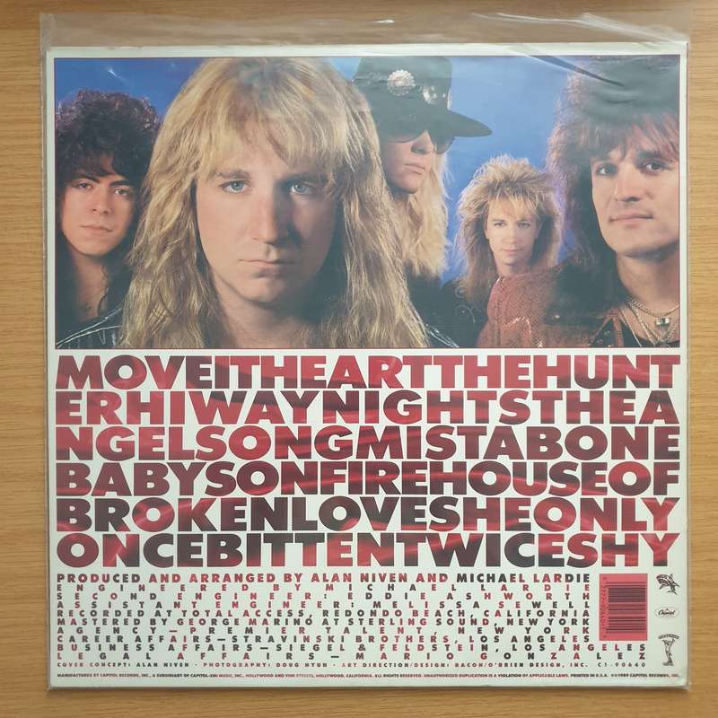Great White  ... Twice Shy - Vinyl LP Record - Very-Good+ Quality (VG+)