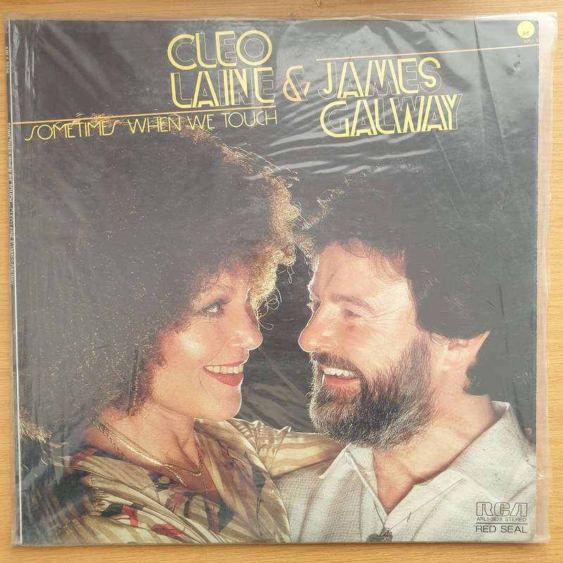 Cleo Laine & James Galway  Sometimes When We Touch  Vinyl LP Record - Very-Good+ Quality (VG+)