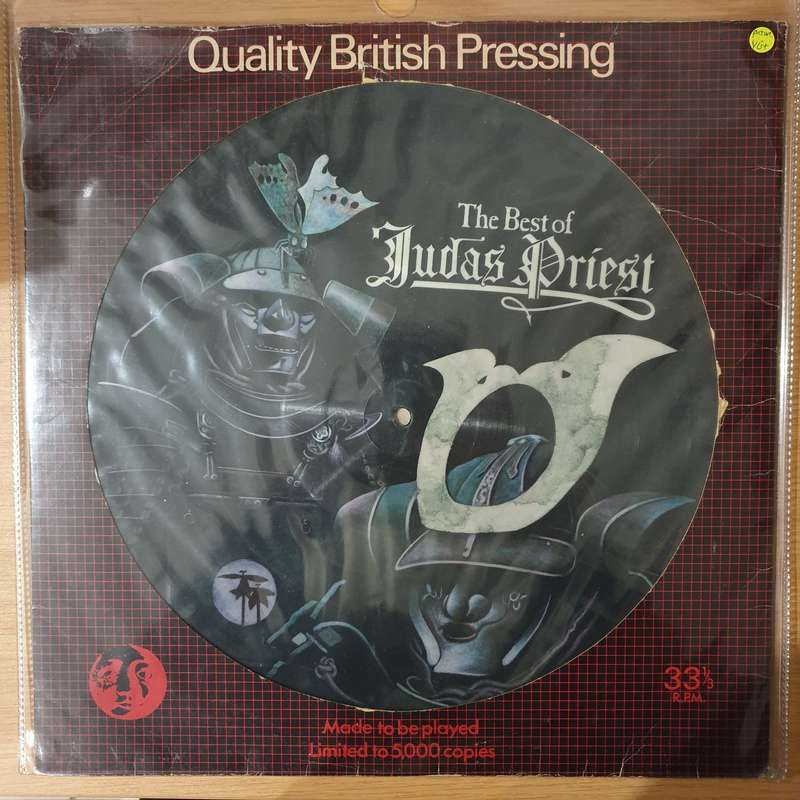 Judas Priest  The Best Of - Limited Edition - Picture Disc  Vinyl LP Record - Very-Good+...