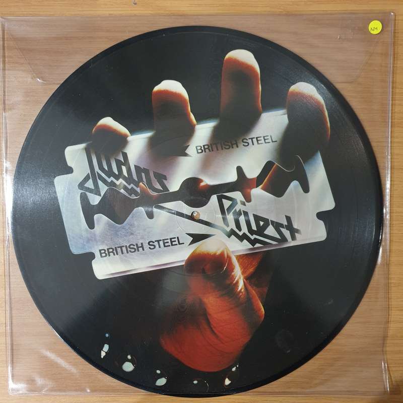 Judas Priest - British Steel - Picture Disc  Vinyl LP Record - Very-Good+ Quality (VG+)