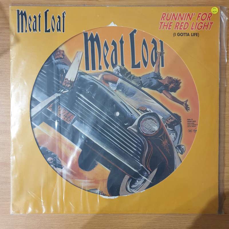 Meat Loaf  Runnin' For The Red Light (I Gotta Life) - Picture Disc  Vinyl LP Record - Ve...
