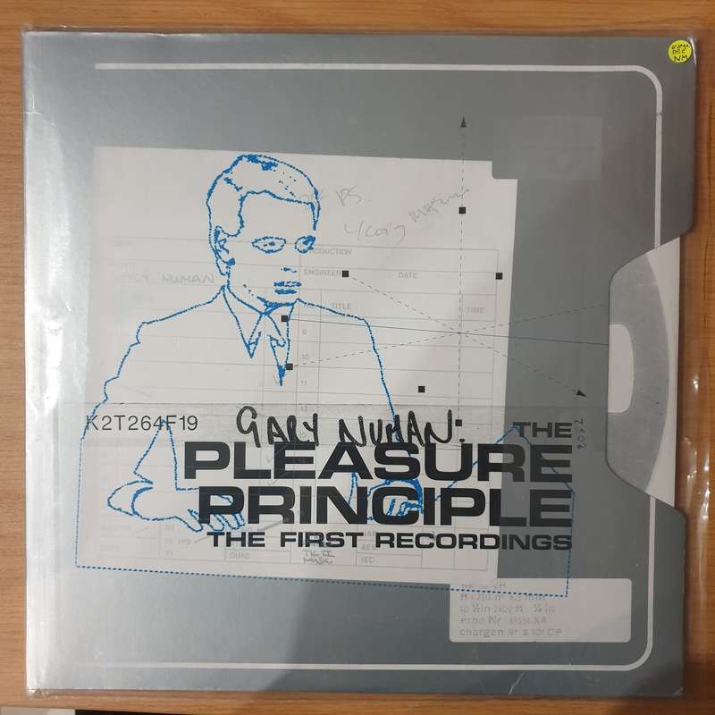 Gary Numan  The Pleasure Principle - The First Recordings - Orange Colour  Double Vinyl ...