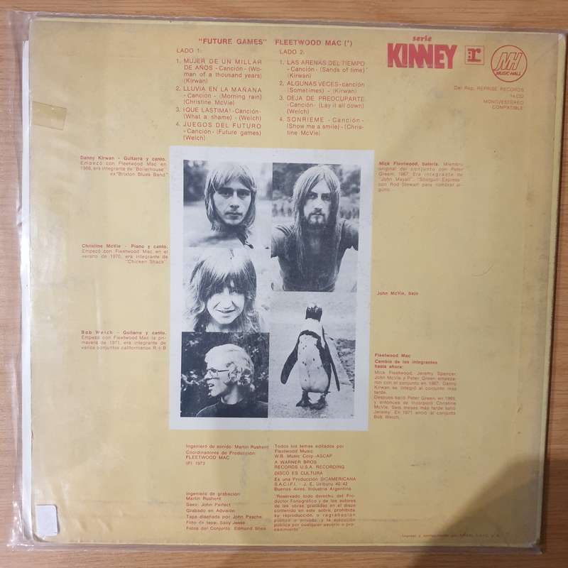 Fleetwood Mac  Future Games  Vinyl LP Record - Very-Good+ Quality (VG+)