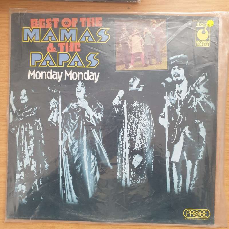 The Mamas & The Papas  Best Of The Mamas & The Papas - Monday Monday - Vinyl LP Record - Very-...