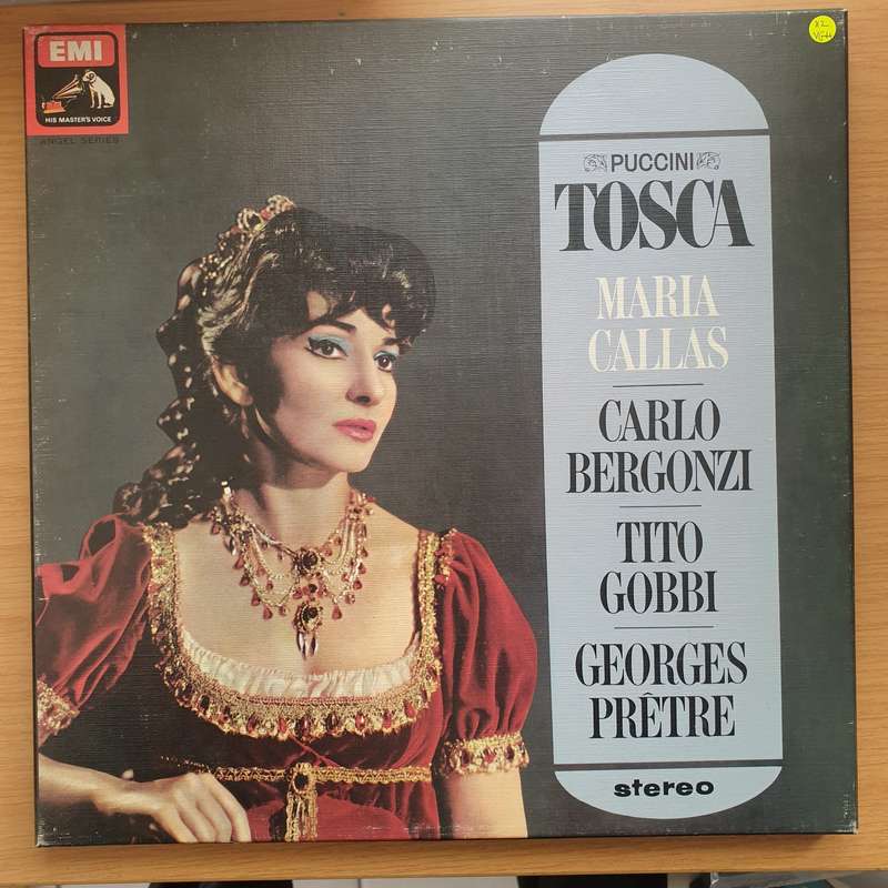 Puccini - Maria Callas, Carlo Bergonzi, Tito Gobbi, Georges Prêtre  Tosca  Box Set with...