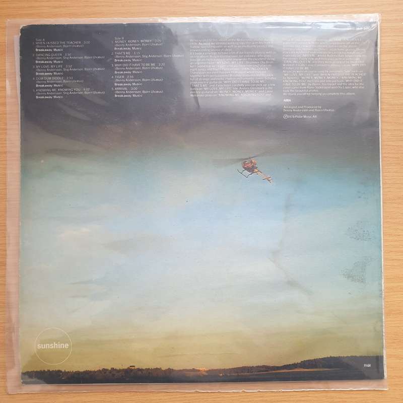 ABBA  Arrival (Rhodesia - Very rare) -  Vinyl LP Record - Very-Good Quality (VG) (verry)