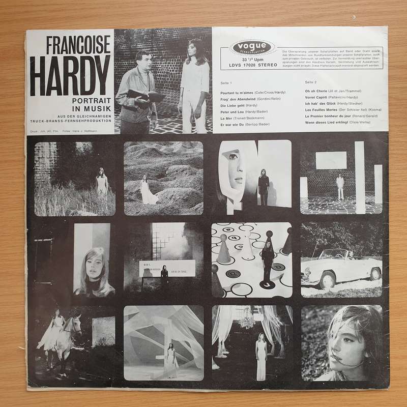 Francoise Hardy  Portrait In Musik -  Vinyl LP Record  (VG)