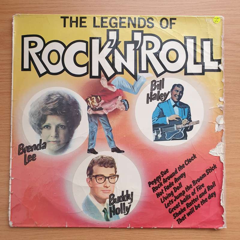 The Legends of Rock 'n' Roll - Vinyl LP Record - Very-Good+ Quality (VG+)