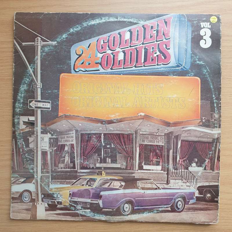 24 Golden Oldies - Vol 3 - Original Artists - Double Vinyl LP Record - Very-Good+ Quality (VG+)