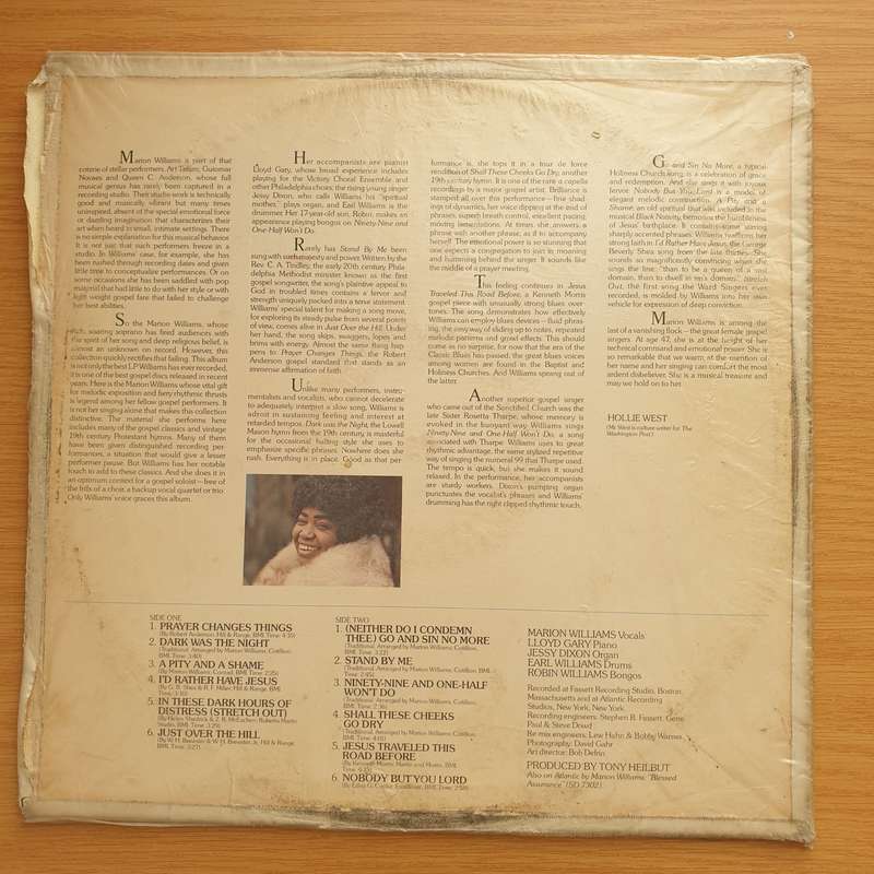 Marion Williams  Prayer Changes Things - Vinyl LP Record - Very-Good+ Quality (VG+)