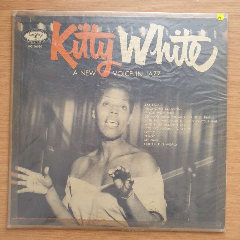Kitty White  A New Voice In Jazz  - Vinyl LP Record - Very-Good- Quality (VG-)