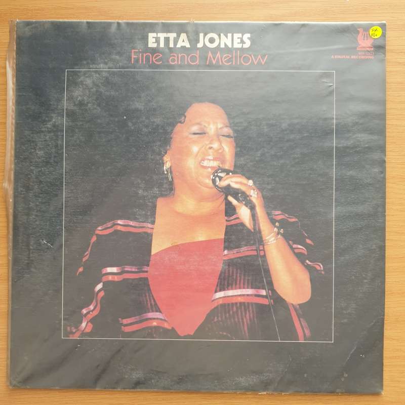 Etta Jones  Fine And Mellow -  Vinyl LP Record - Very-Good+ Quality (VG+)