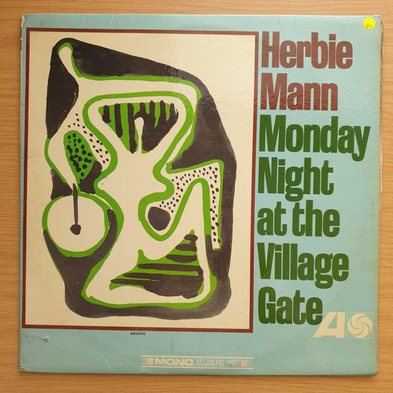 Herbie Mann  Monday Night At The Village Gate - Vinyl LP Record - Very-Good+ Quality (VG+)