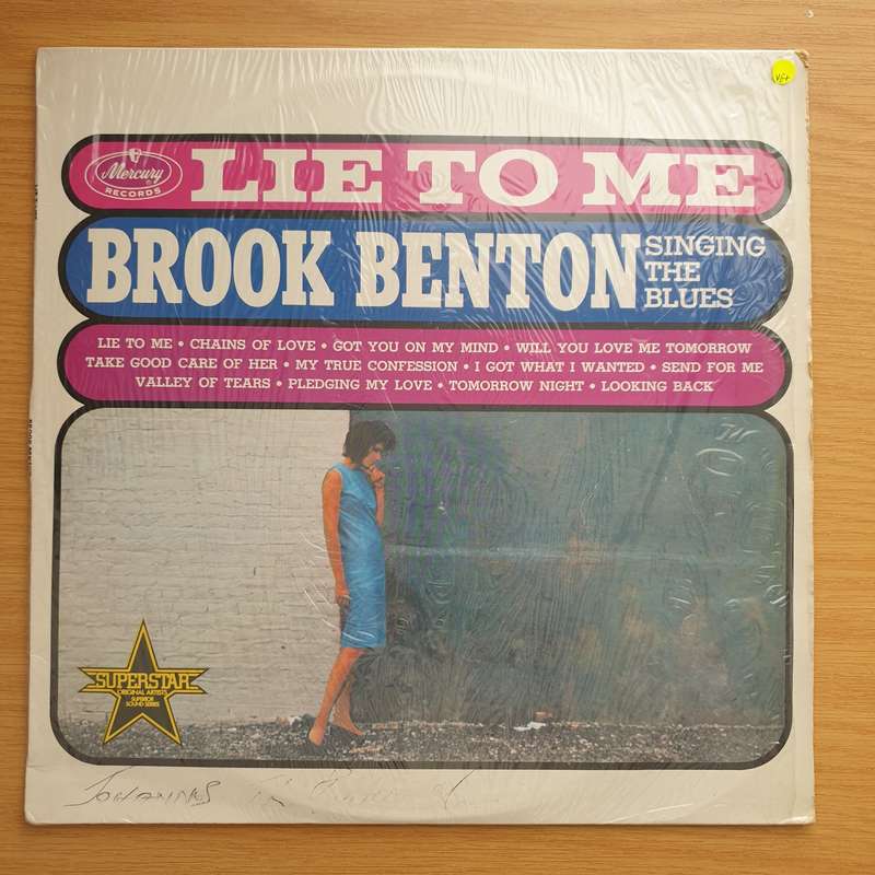 Brook Benton  Lie To Me - Brook Benton Singing The Blues -  Vinyl LP Record - Very-Good+ Qu...
