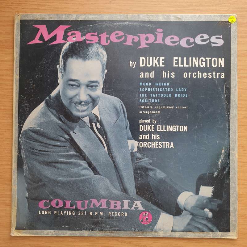 Duke Ellington And His Orchestra  Masterpieces -  Vinyl LP Record - Very-Good+ Quality (VG+)