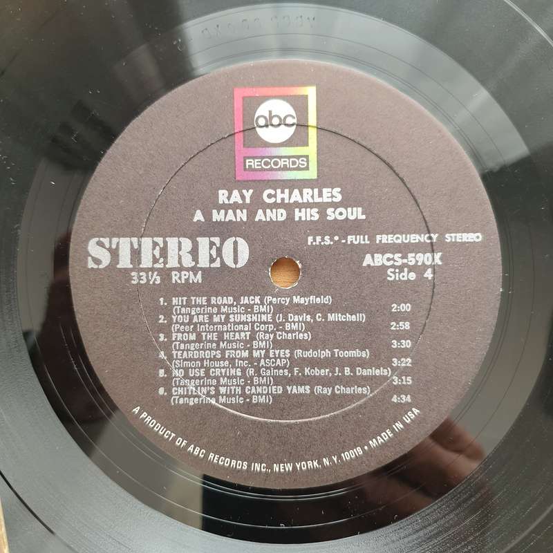 Ray Charles  A Man And His Soul (Collectors Edition) -  Double Vinyl LP Record - Very-Good+ Qu...