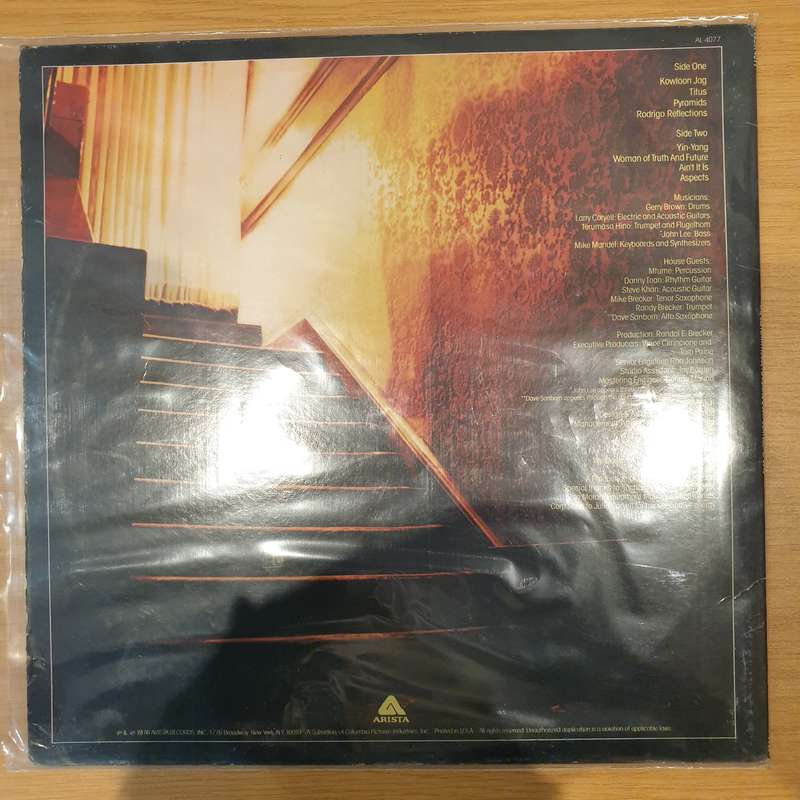 The Eleventh House Featuring Larry Coryell  Aspects - Vinyl LP Record - Very-Good+ Quality (VG+)